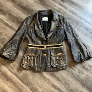 Gizia metallic jacket